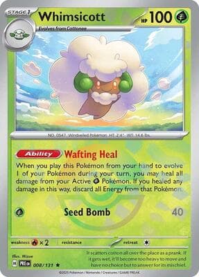 Whimsicott · Poke Ball Pattern