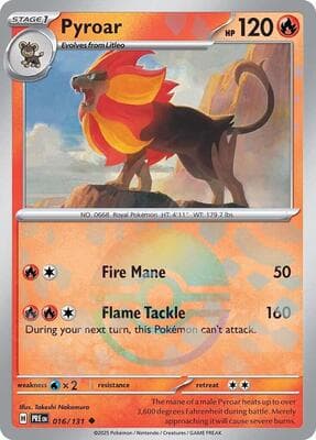 Pyroar · Poke Ball Pattern