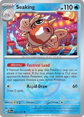 Seaking · Poke Ball Pattern