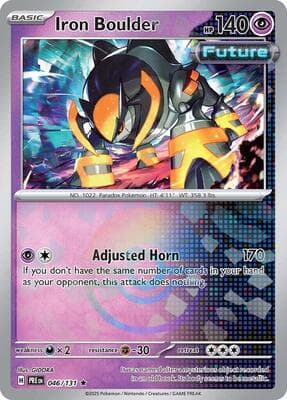 Iron Boulder · Poke Ball Pattern