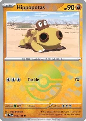 Hippopotas · Poke Ball Pattern