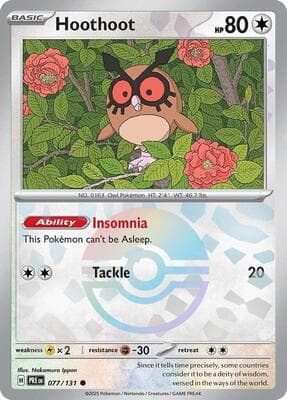 Hoothoot · Poke Ball Pattern