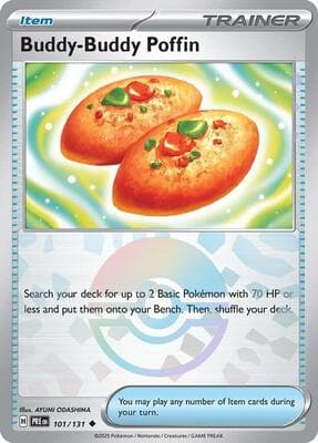 Buddy-Buddy Poffin · Poke Ball Pattern Prismatic Evolutions #101