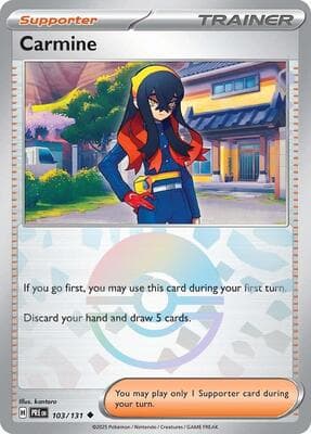 Carmine · Poke Ball Pattern Prismatic Evolutions #103