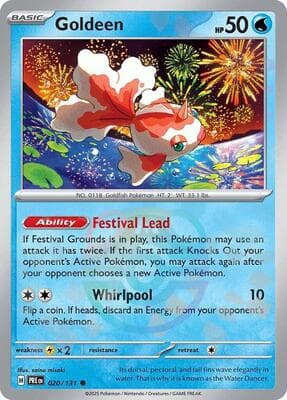 Goldeen · Master Ball Pattern