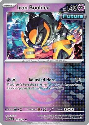 Iron Boulder · Master Ball Pattern
