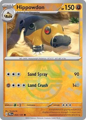 Hippowdon · Master Ball Pattern