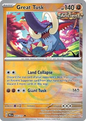 Great Tusk · Master Ball Pattern