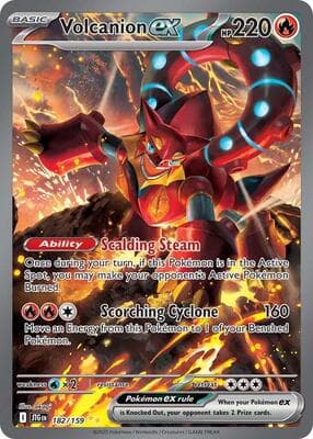 Volcanion ex Journey Together #182