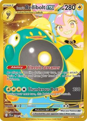 Iono's Bellibolt ex Journey Together #188