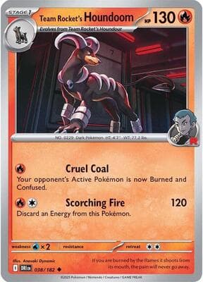 Team Rocket's Houndoom Destined Rivals #38