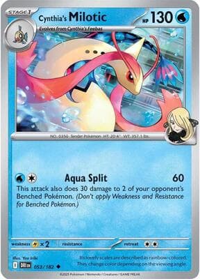 Cynthia's Milotic Destined Rivals #53