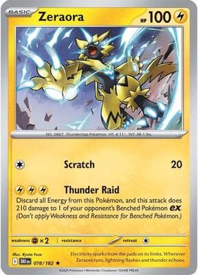 Zeraora Destined Rivals #78