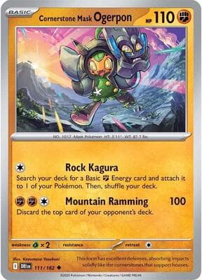 Cornerstone Mask Ogerpon Destined Rivals #111