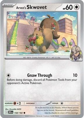 Arven's Skwovet Destined Rivals #158