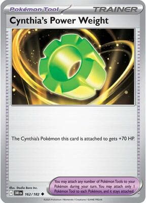 Cynthia's Power Weight Destined Rivals #162
