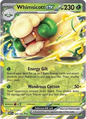Whimsicott ex White Flare #5