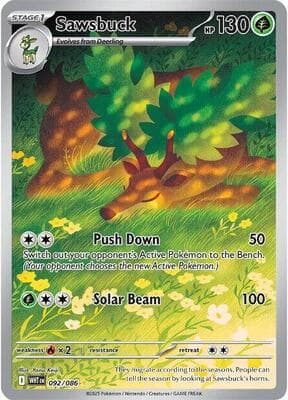 Sawsbuck White Flare #92