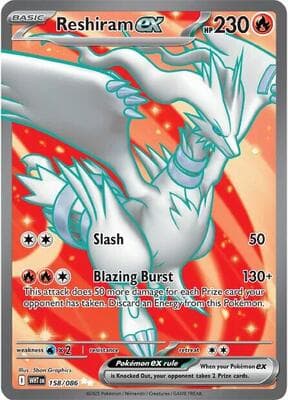 Reshiram ex White Flare #158