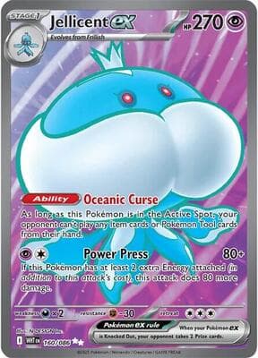 Jellicent ex White Flare #160