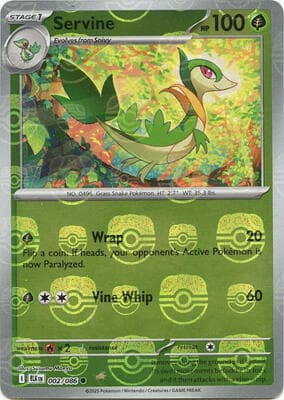 Servine · Master Ball Pattern
