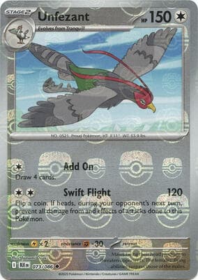 Unfezant · Master Ball Pattern