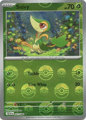 Snivy · Poke Ball Pattern