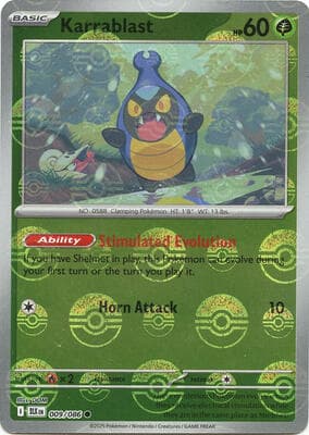 Karrablast · Poke Ball Pattern