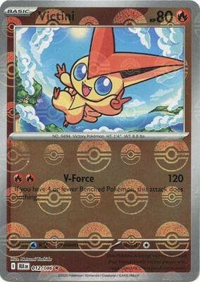 Victini · Poke Ball Pattern Black Bolt #12