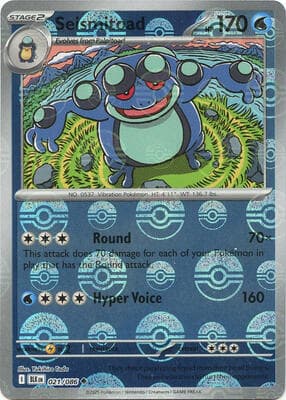 Seismitoad · Poke Ball Pattern