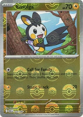 Emolga · Poke Ball Pattern