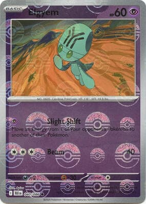 Elgyem · Poke Ball Pattern