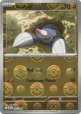 Drilbur · Poke Ball Pattern