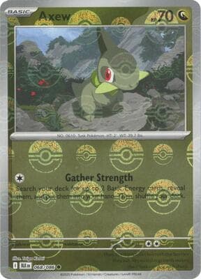 Axew · Poke Ball Pattern