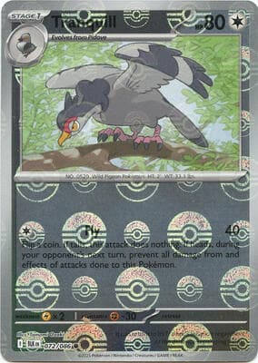 Tranquill · Poke Ball Pattern