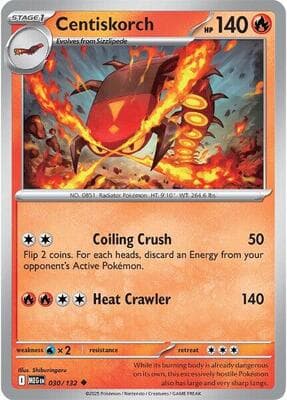 Centiskorch Mega Evolution #30
