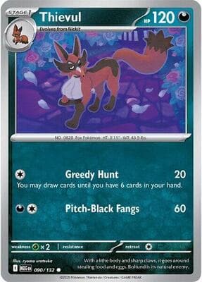 Thievul Mega Evolution #90