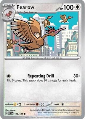 Fearow Mega Evolution #103
