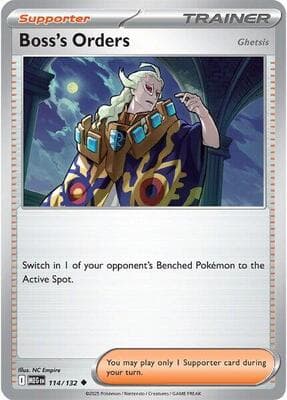 Boss's Orders [Ghetsis] Mega Evolution #114