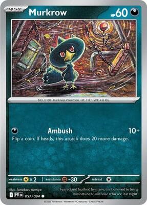 Murkrow Phantasmal Flames #57