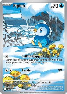 Piplup Phantasmal Flames #98