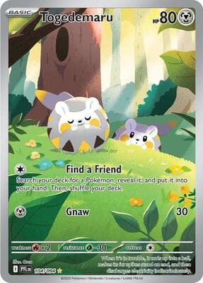 Togedemaru Phantasmal Flames #104
