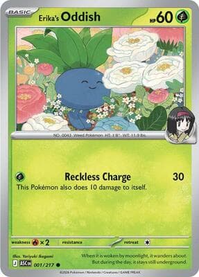 Erika's Oddish Ascended Heroes #1