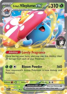 Erika's Vileplume ex Ascended Heroes #3