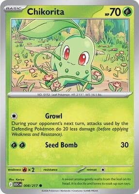 Chikorita Ascended Heroes #8