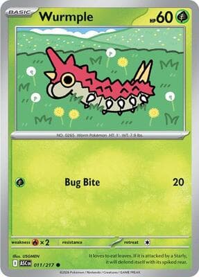Wurmple Ascended Heroes #11