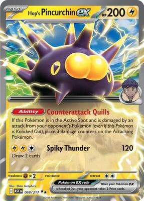 Hop's Pincurchin ex Ascended Heroes #68