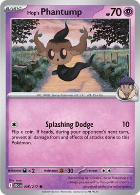 Hop's Phantump Ascended Heroes #95