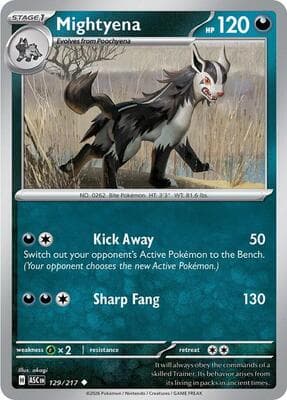 Mightyena Ascended Heroes #129
