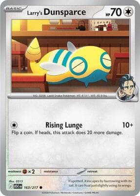 Larry's Dunsparce Ascended Heroes #163